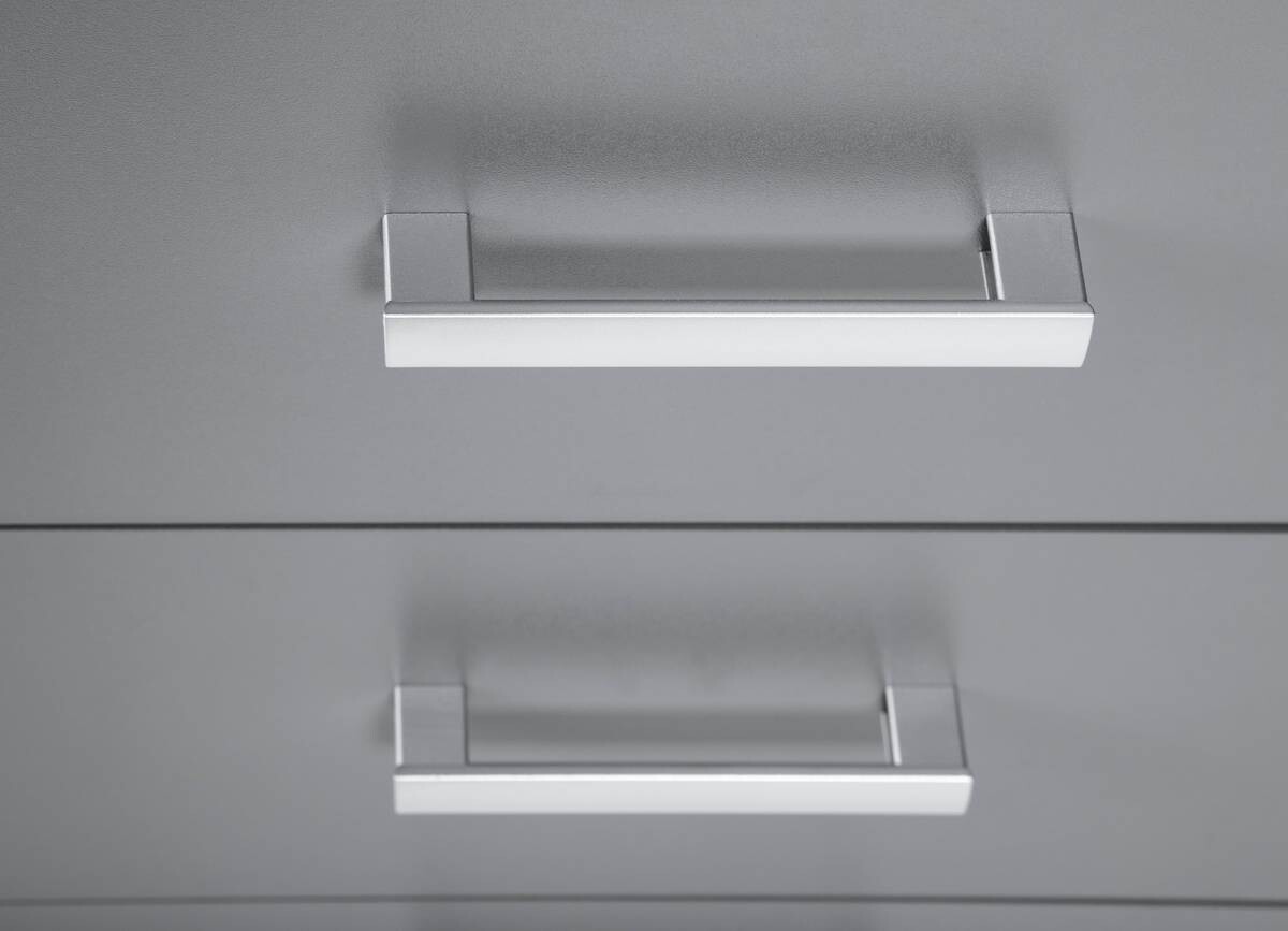 Kommode Elenzio Grafitgrau Optik B/H/T: ca. 41,2x91x40 cm