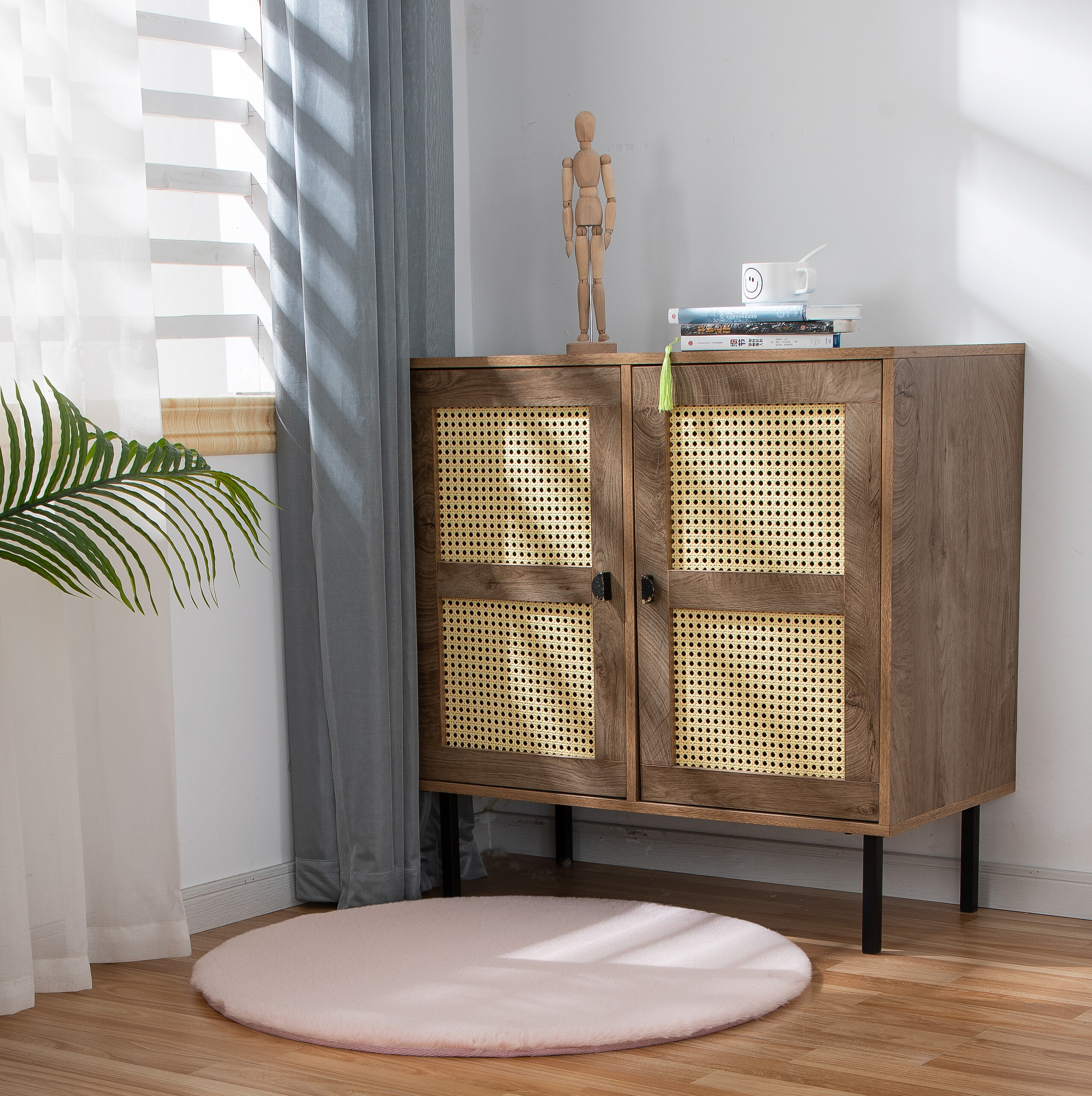 Teppich Softy rosé D: ca. 80 cm Teppich Softy rosé D: ca. 80 cm