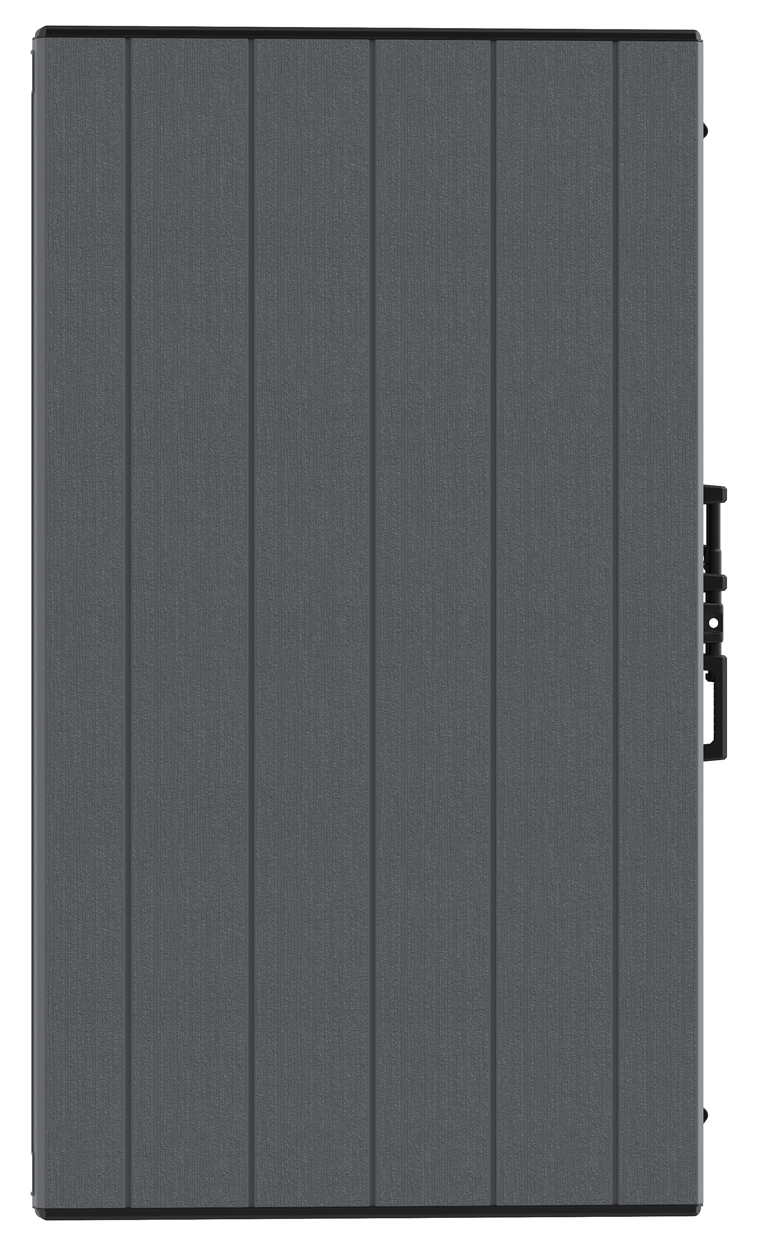 VCM Mülltonnenbox 2er StoreAway grau Kunststoff B/H/L: ca. 145x125x83 cm