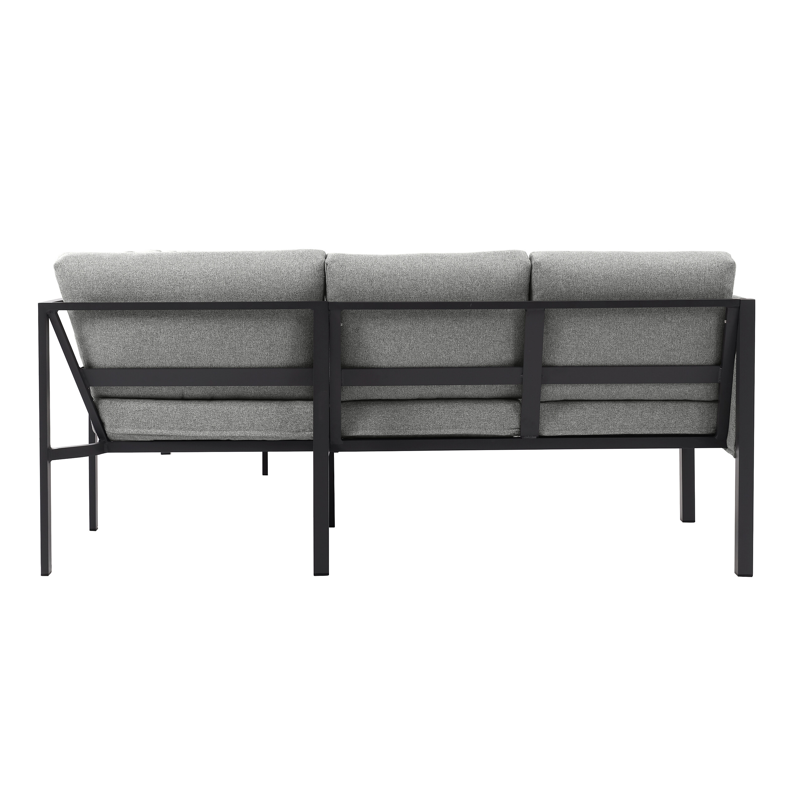 POCOline Gartensitzgruppe Alicante grau Alu