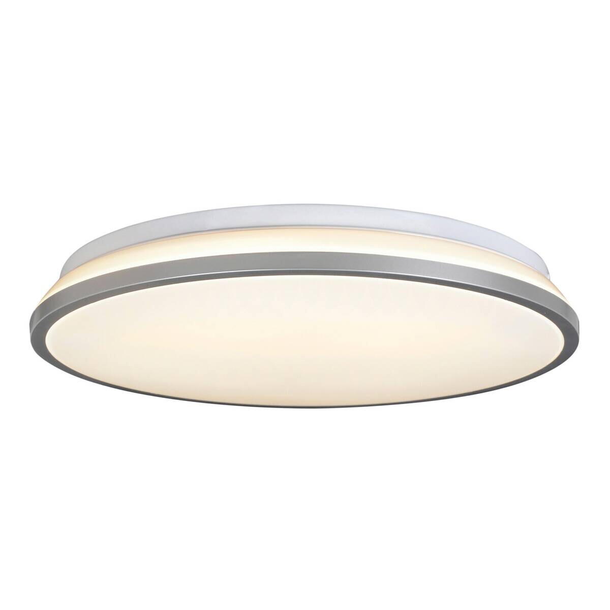 Näve Leuchten Deckenleuchte 1275460 Alu Metall Kunststoff B/H/T: ca. 39x6x39 cm null 1 Brennstellen