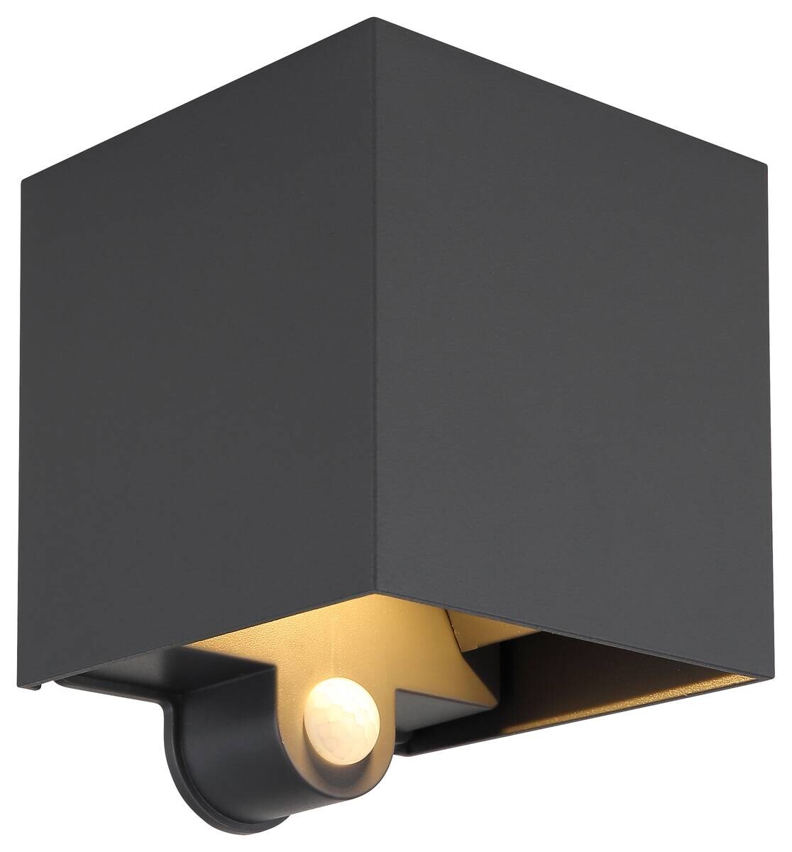 LED-Außenleuchte anthrazit B/H/T: ca. 10x12,5x10 cm