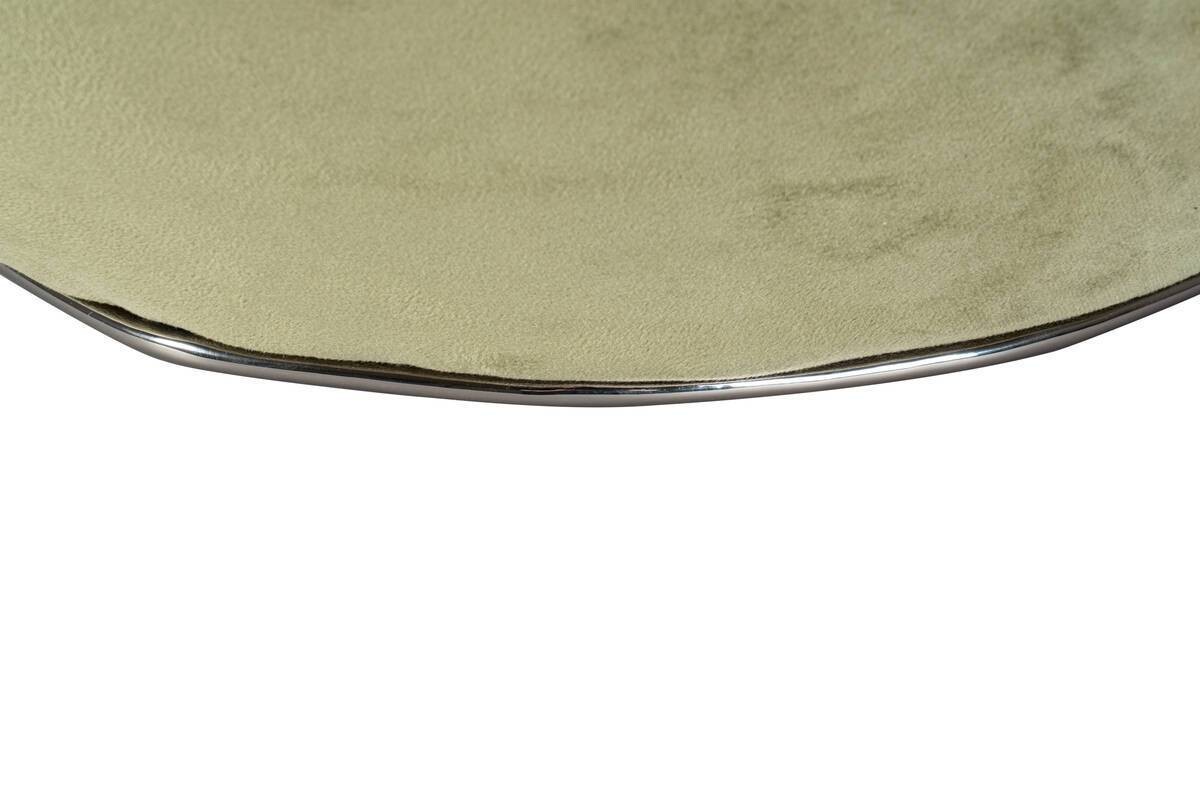 360 Living Hocker Contessa 100 grün Graphit B/H/T: ca. 60x42,5x60 cm