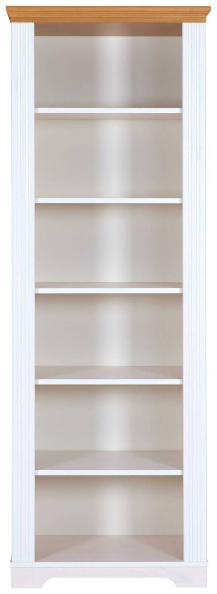 Regal Maluno weiß lackiert B/H/L: ca. 41x193,1x68 cm