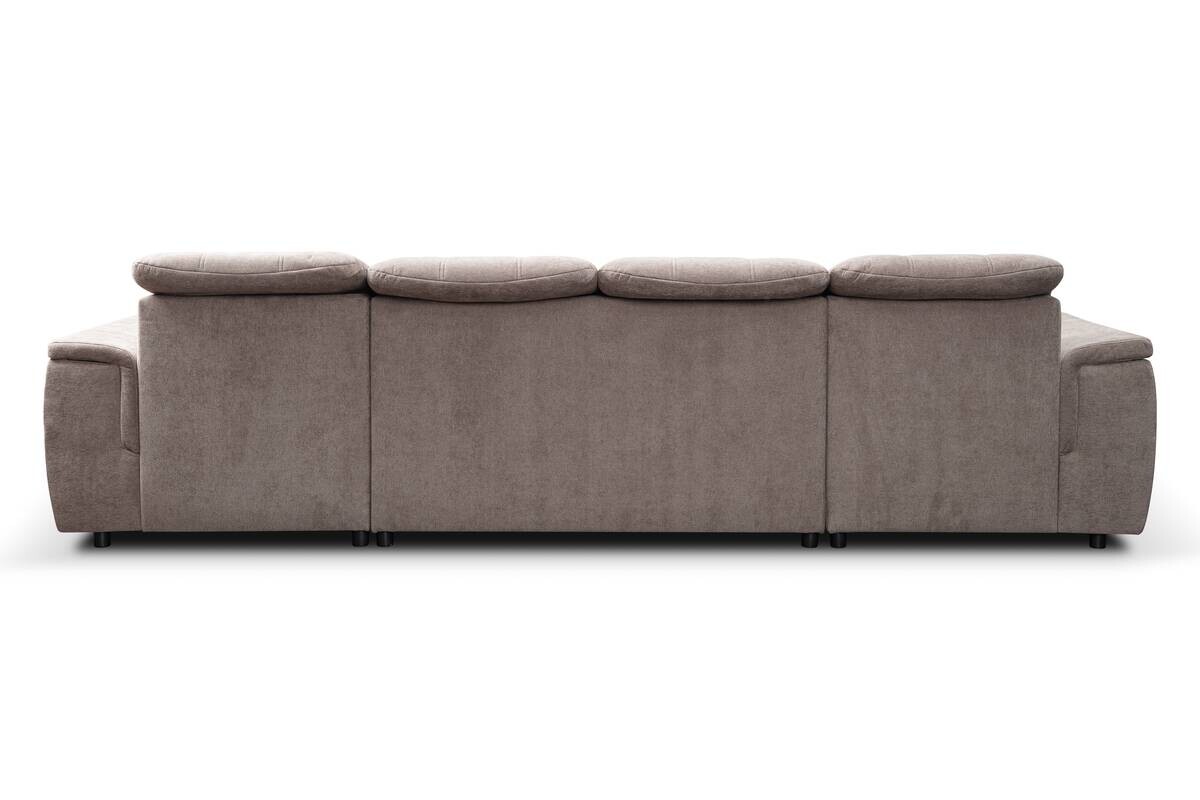 Wohnlandschaft Nadja stone Microfaser B/H/T: ca. 330x105x174 cm