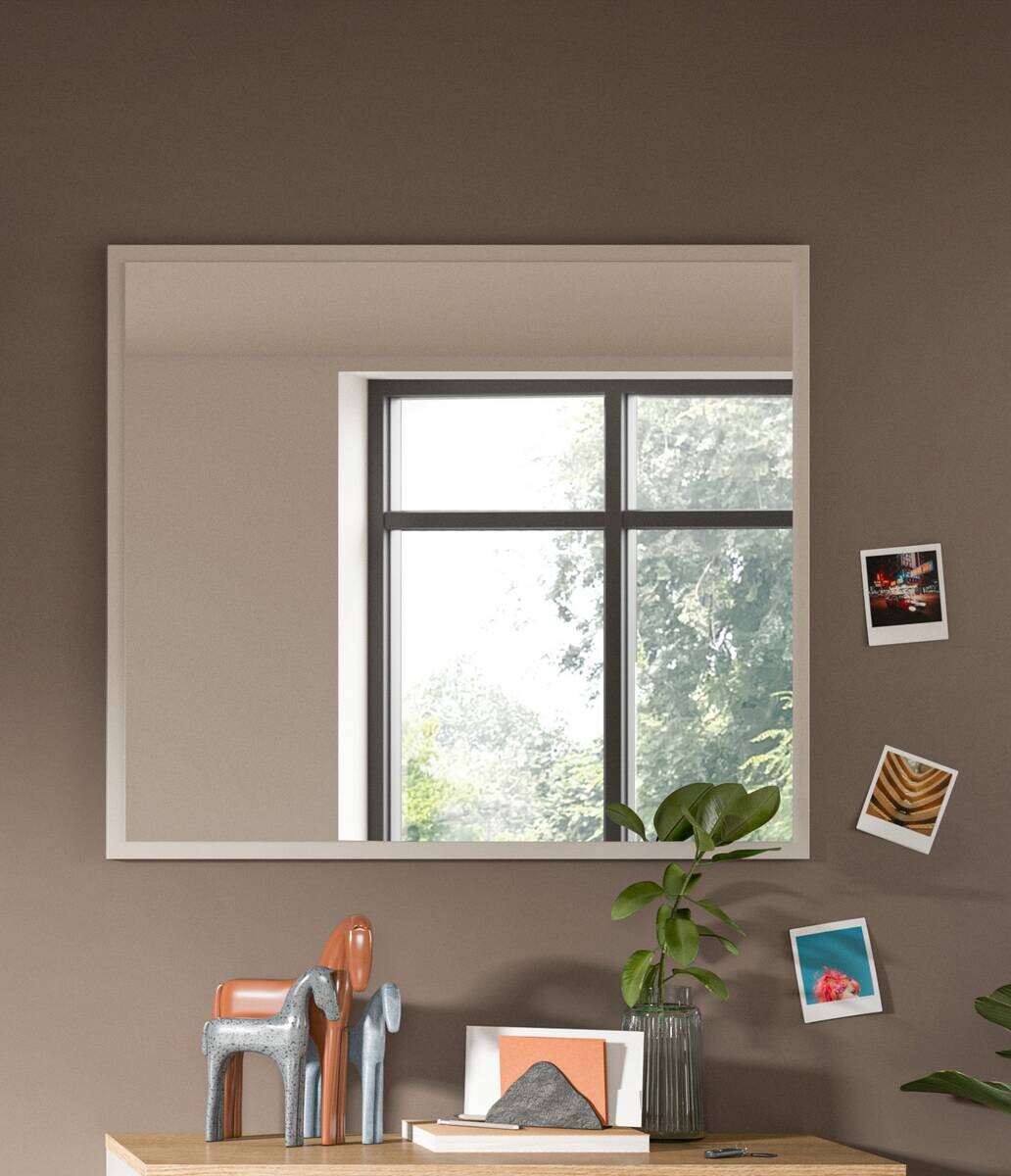 xonox.home Garderobenspiegel Slide Kaschmirgrau Nachbildung Spiegel B/H: ca. 80x70 cm