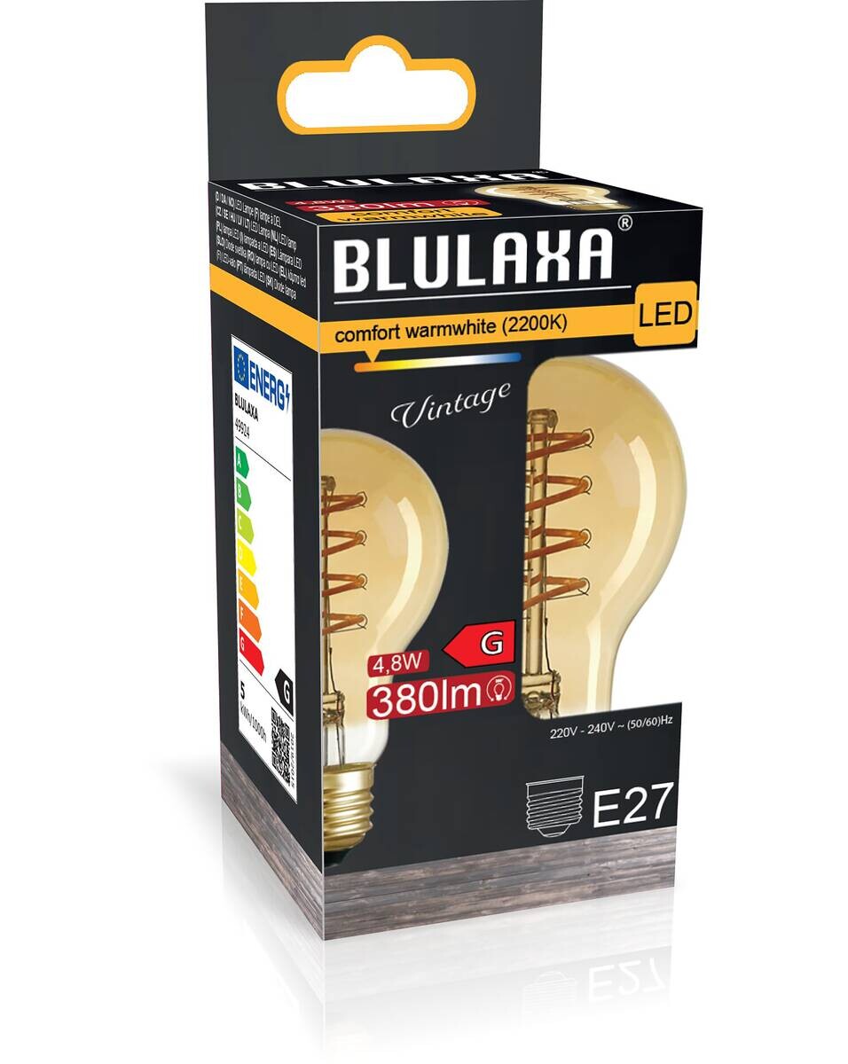 HWH LED-Spiral-Filament 49924 E27