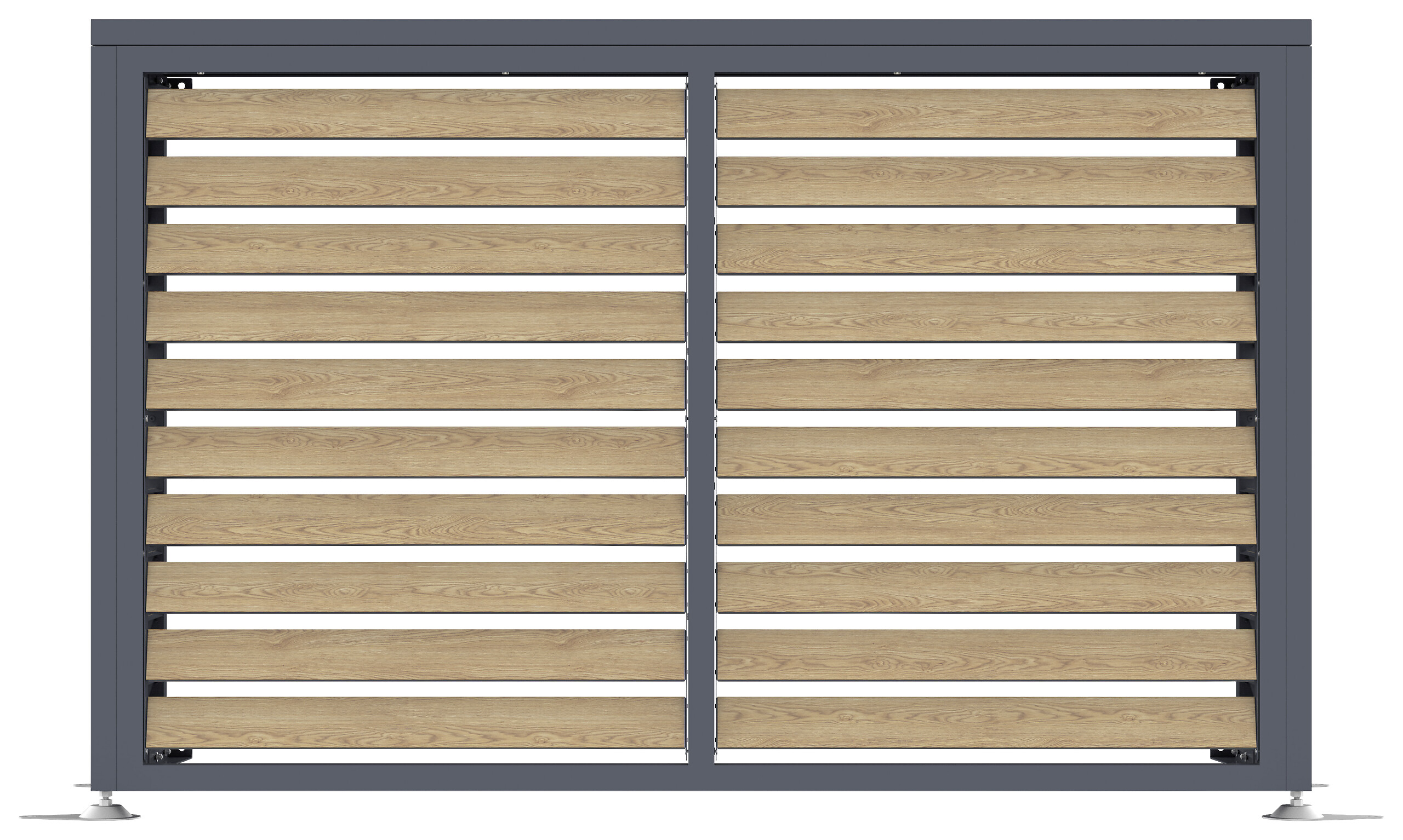 Westmann Verkleidung Wärmepumpe Boxa Holzoptik B/H/L: ca. 140x97x56 cm