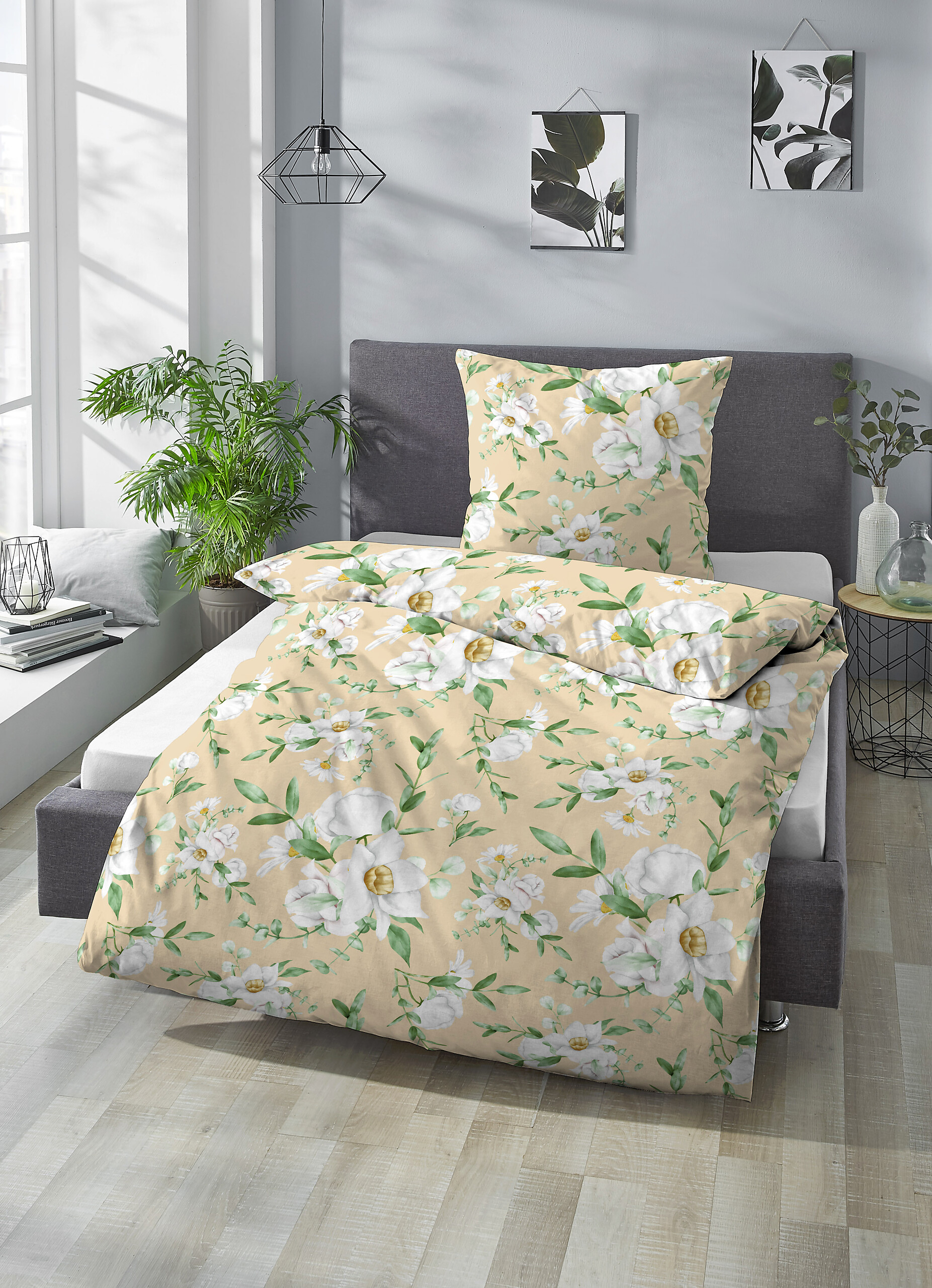 Baumwoll Bettwäsche Seersucker