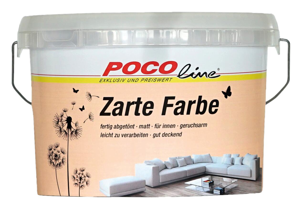 POCOline Raumfarbe Zarte Farben apricot ca. 10 l POCOline Raumfarbe Zarte Farben apricot ca. 10 l
