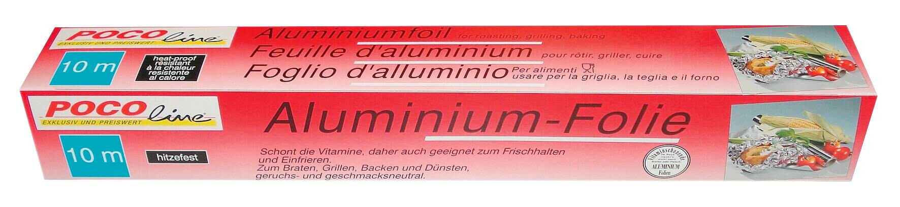 Alufolie B/H/T: ca. 31x4,5x4,5 cm