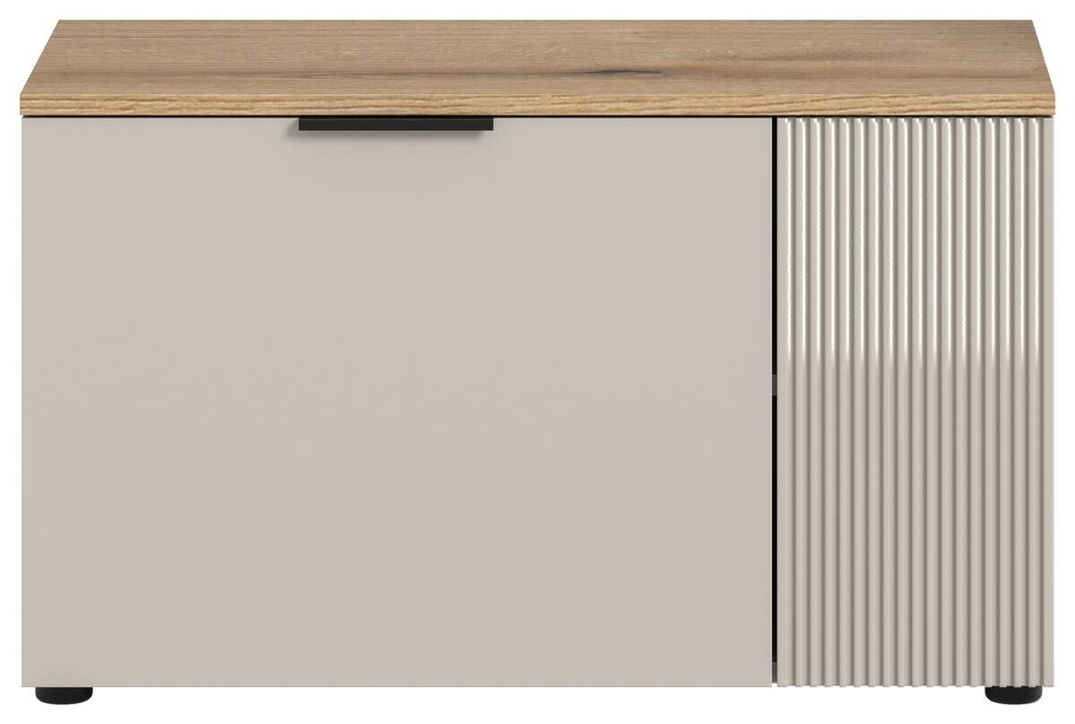 Sitzbank Slide Kaschmirgrau Nachbildung Evoke Oak Nachbildung B/H/T: ca. 80x48x36 cm