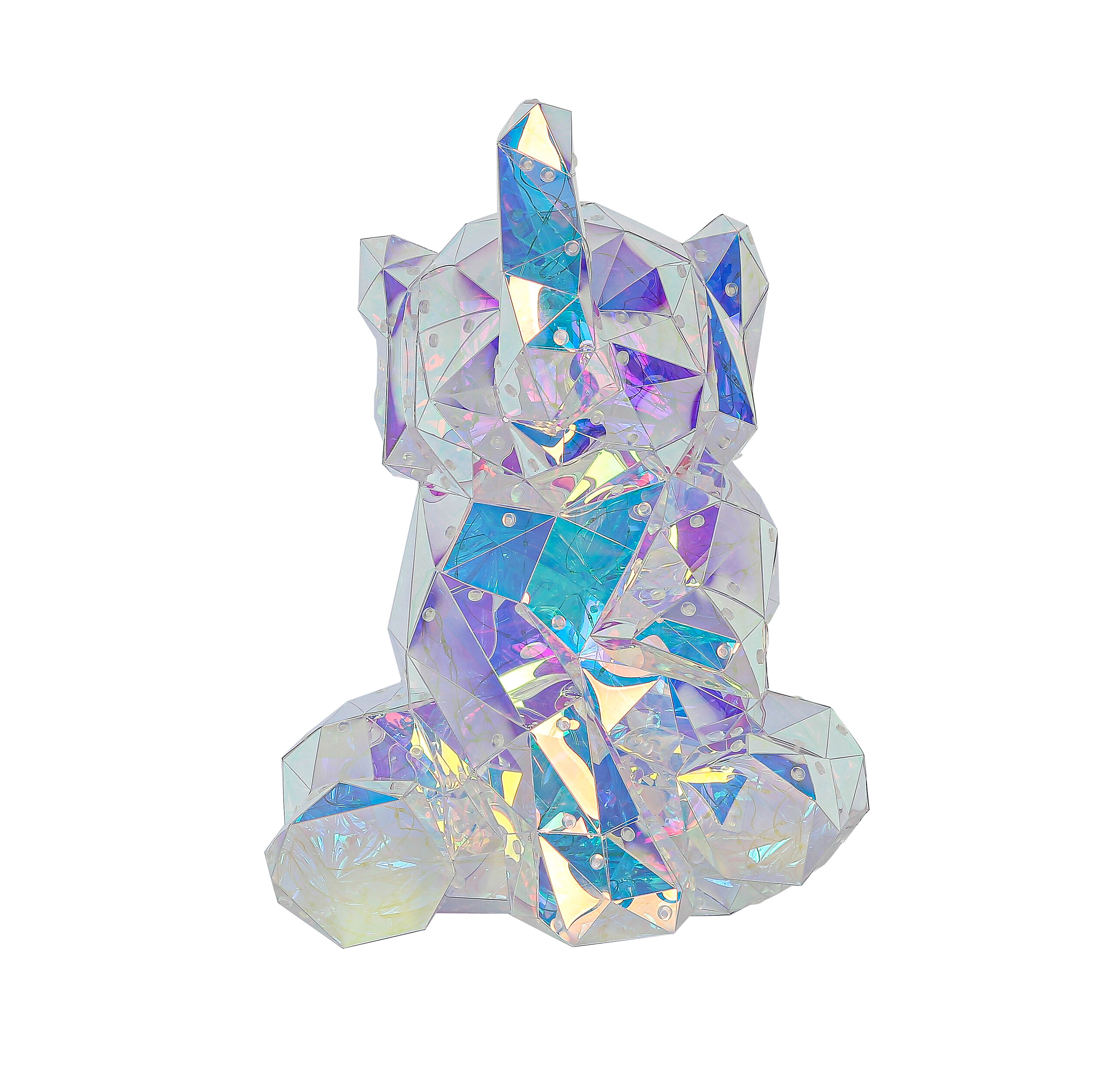 Nolo LED-Dekoleuchte Elefant transparent