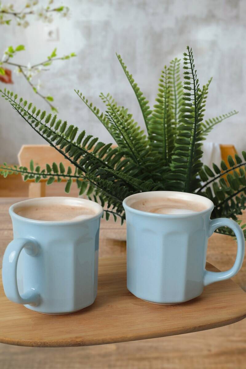 HermiaConcept Kaffeebecher 6-tlg. creme Keramik 6 tlg.