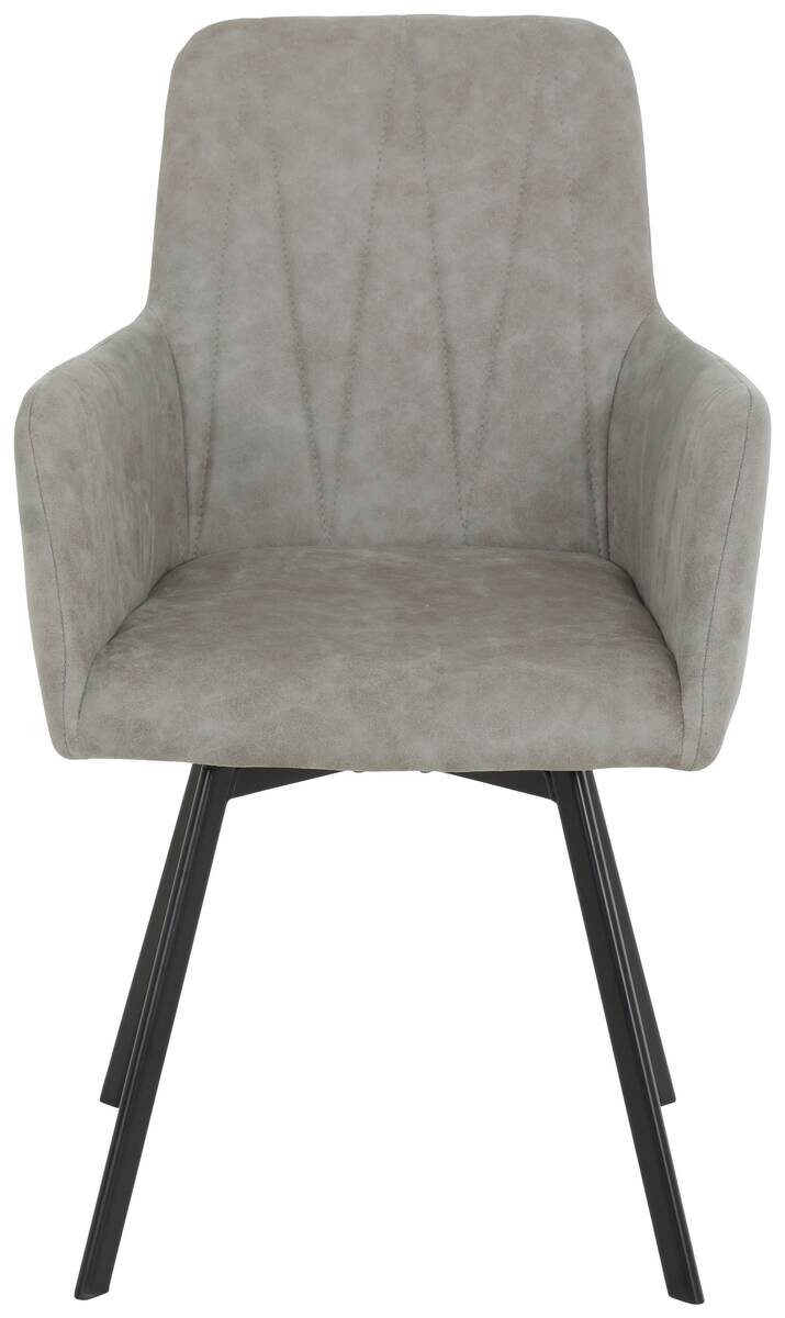 Essgruppe Gesa II grau Eiche Holzwerkstoff B/H/T: ca. 180x76x90 cm