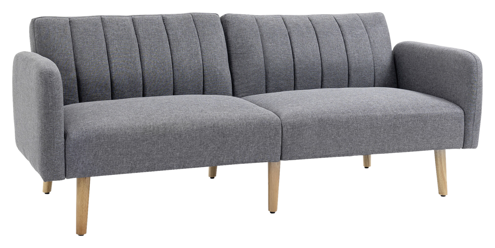 HOMCOM Schlafsofa 839-214GY grau B/H/T: ca. 173x73x75 cm
