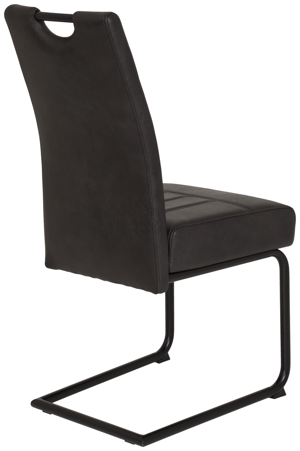 Schwingstuhl Betty anthrazit Vintage B/H/T: ca. 43x99x60 cm