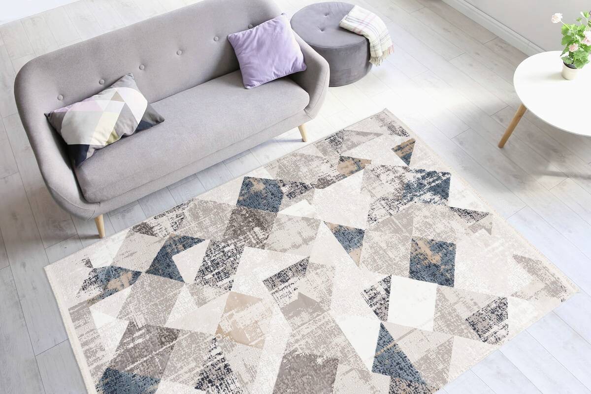 360Living Teppich Akropolis grau B/L: ca. 120x180 cm