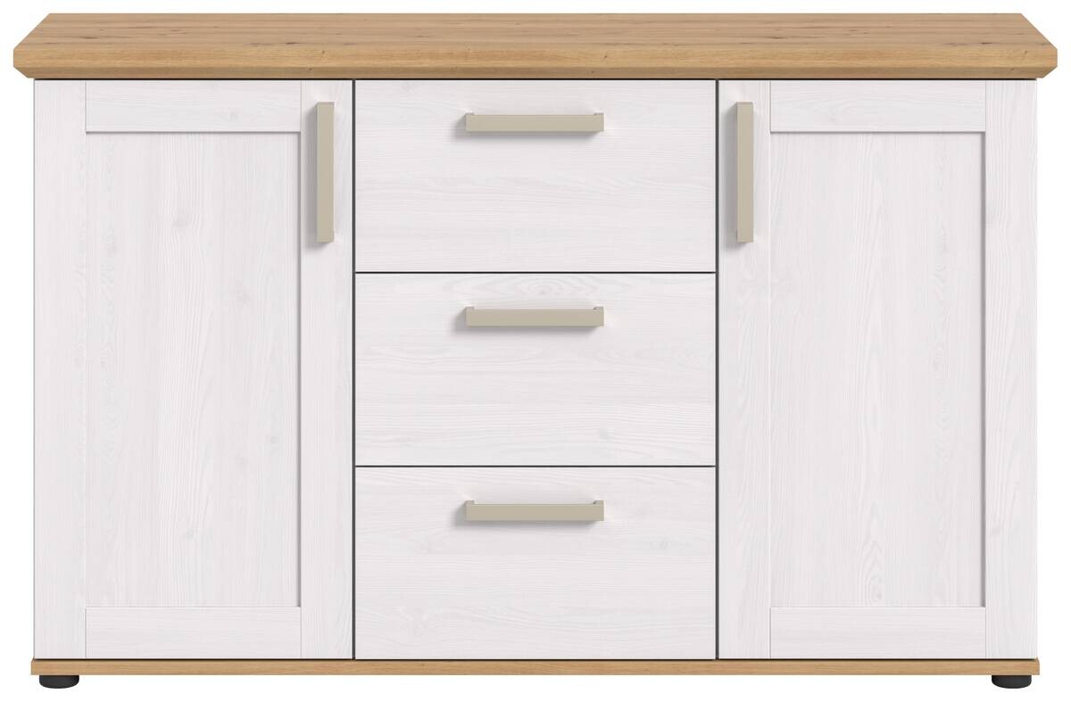 Sideboard VERONA Lärche Nachbildung Eiche Nachbildung B/H/T: ca. 129x80x40 cm