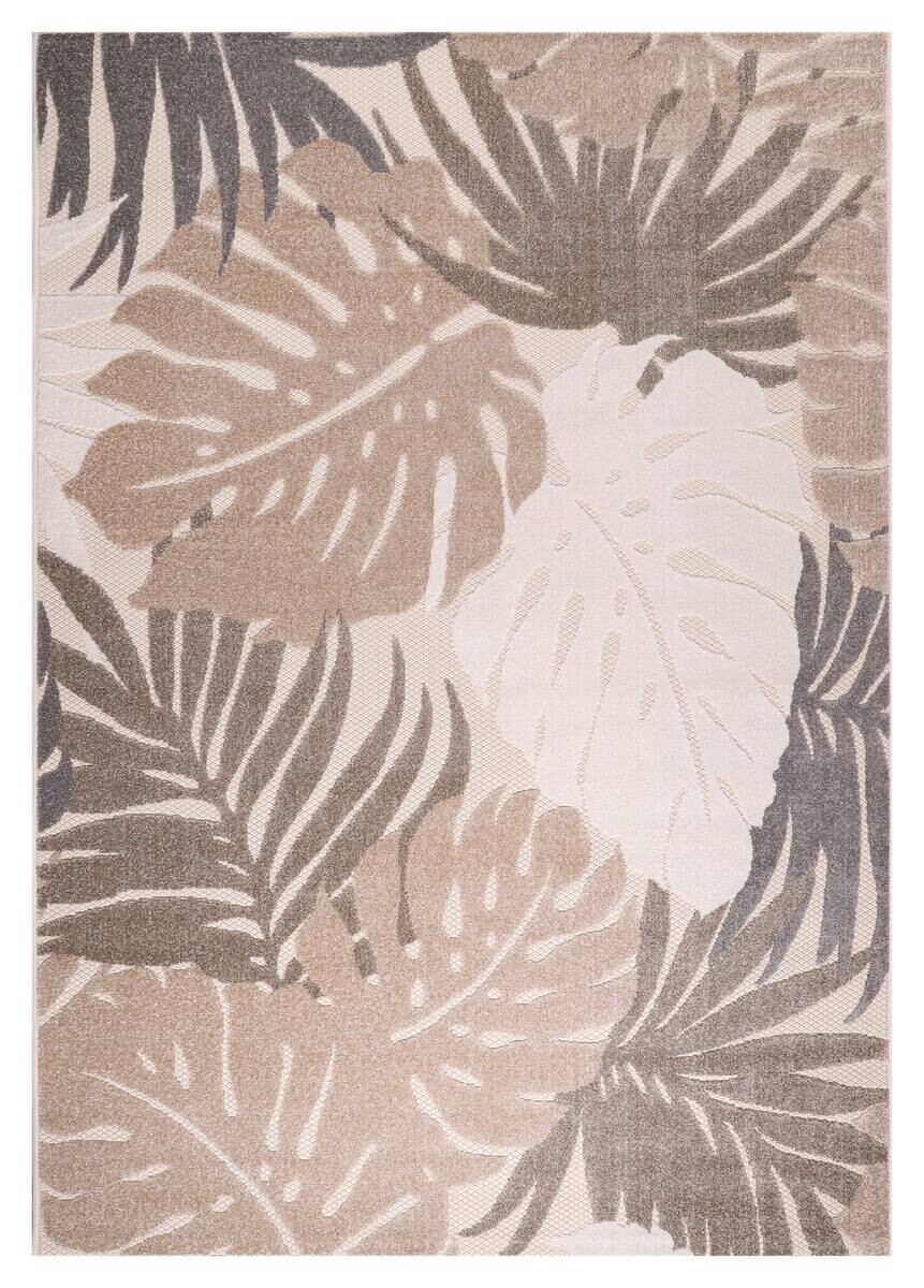 Sanat Outdoorteppich FLORAL beige B/L: ca. 200x290 cm