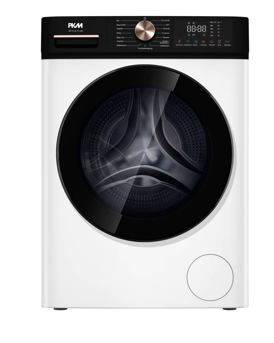 PKM Waschtrockner WT10+6-TC-AD weiß ca. 10 kg PKM Waschtrockner WT10+6-TC-AD weiß ca. 10 kg