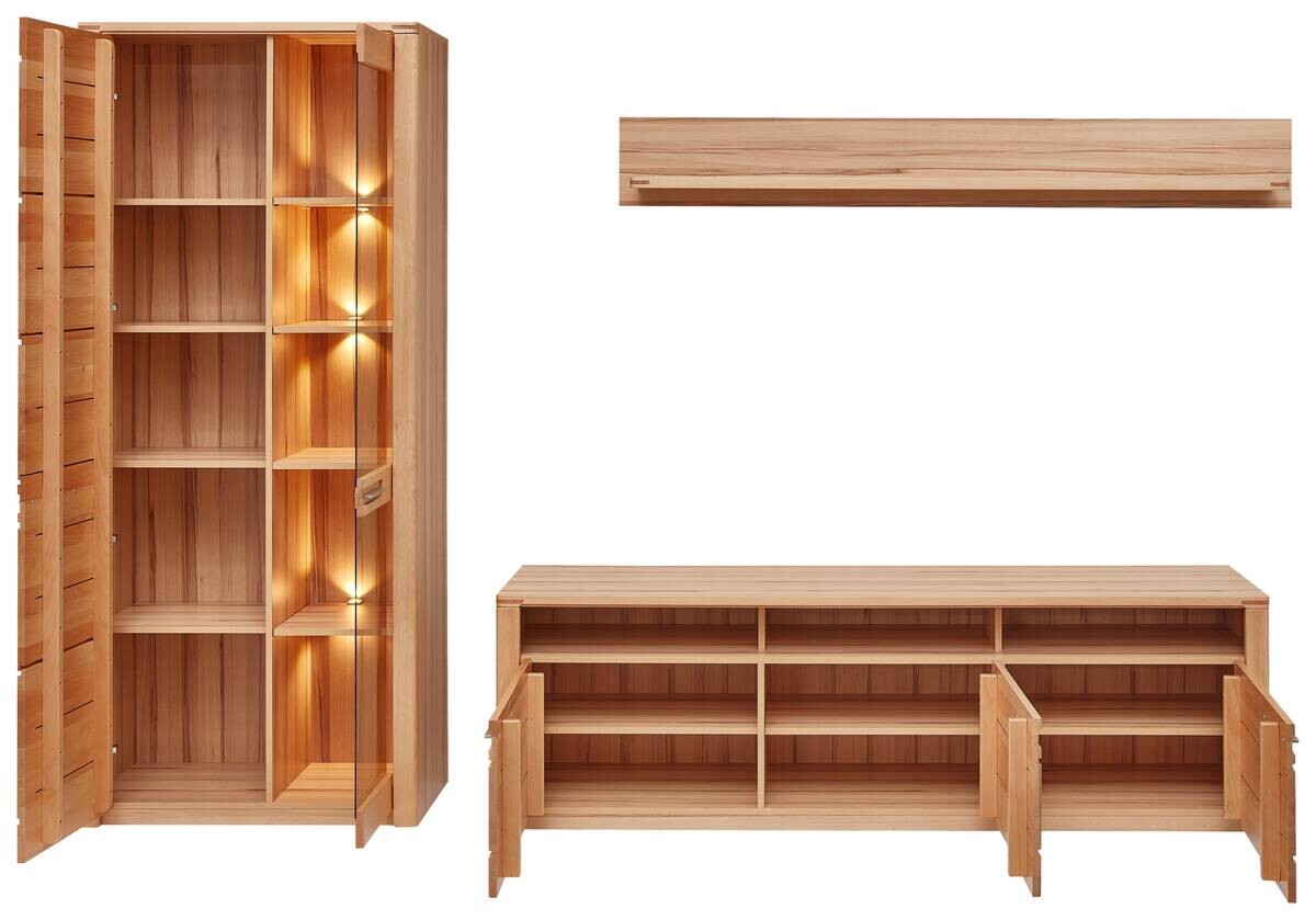 Wandboard Nature One buche Nachbildung buche B/H/T: ca. 180x24x22 cm