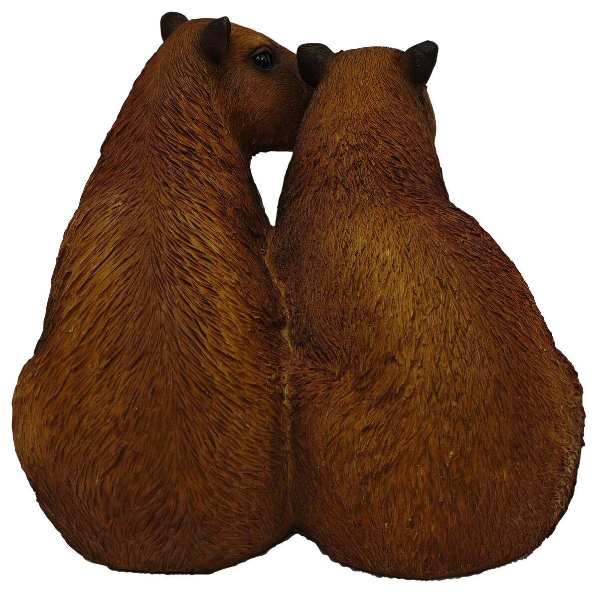 Dekorationsartikel braun Polyresin B/H/L: ca. 14x13x16 cm