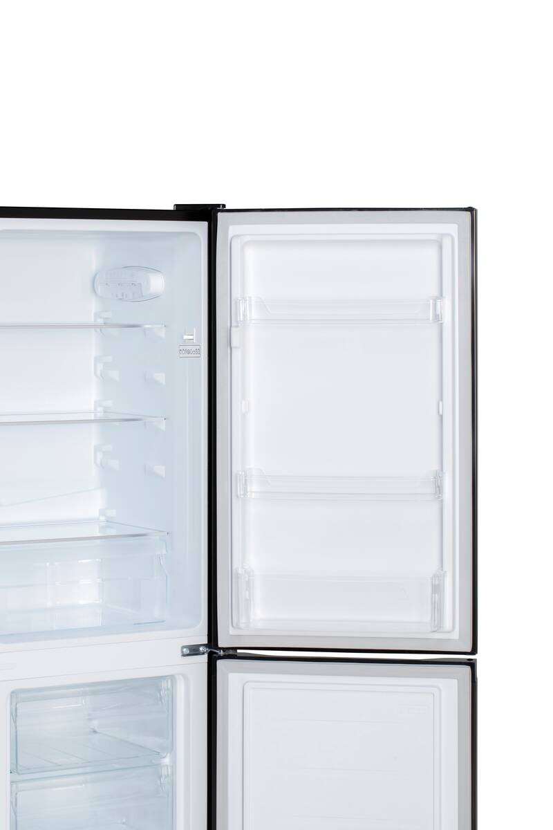 POCOline Kühl-/Gefrierkombination KGK 144-157 CDIX dark Inox B/H/T: ca. 47x144x50 cm