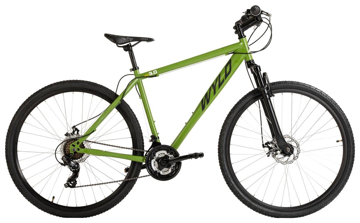 WYLD Mountain-Bike Hardtail Twentyniner HEIST 3.0 29 Zoll Rahmenhöhe 51 cm 21 Gänge grün grün ca. 29 Zoll