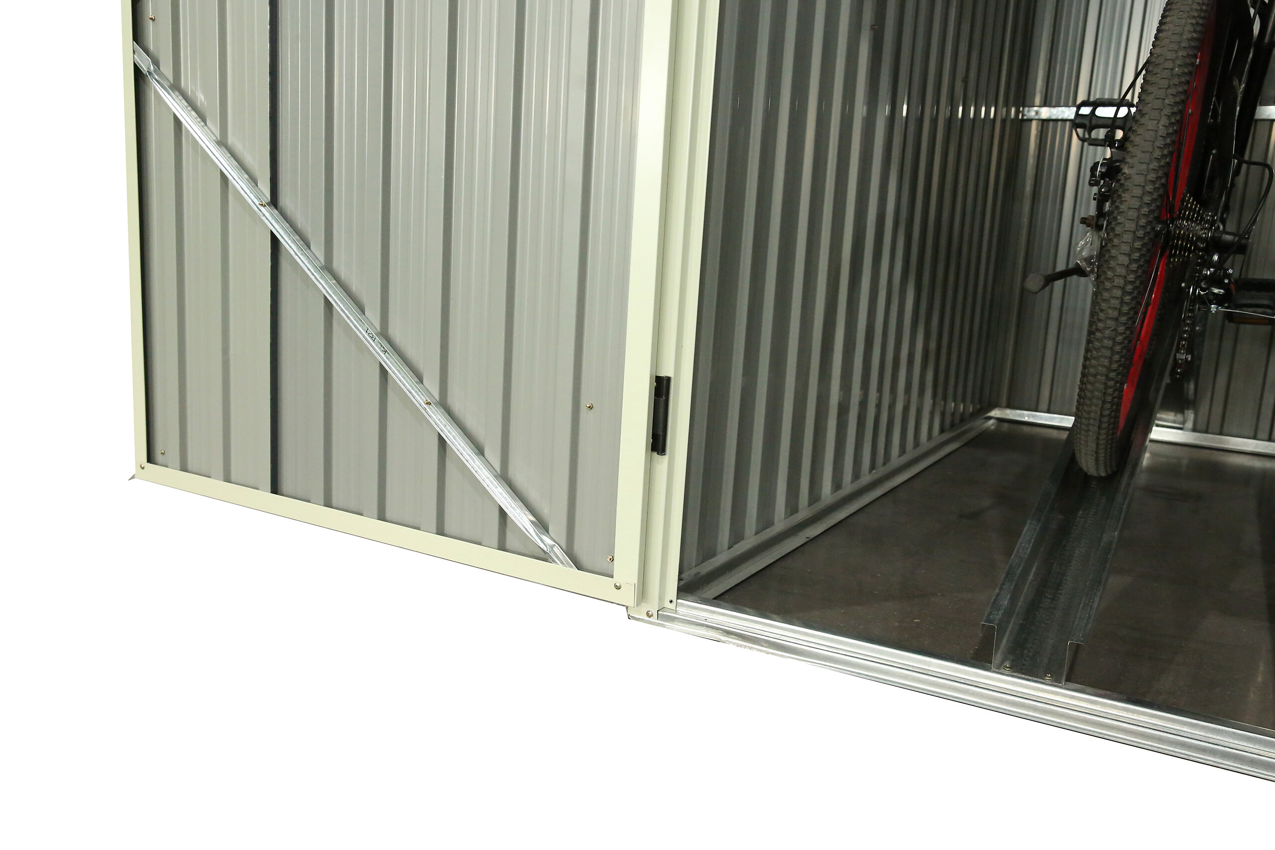 Westmann Fahrradgarage Gartenbox anthrazit anthrazit B/H/L: ca. 203x158x200 cm