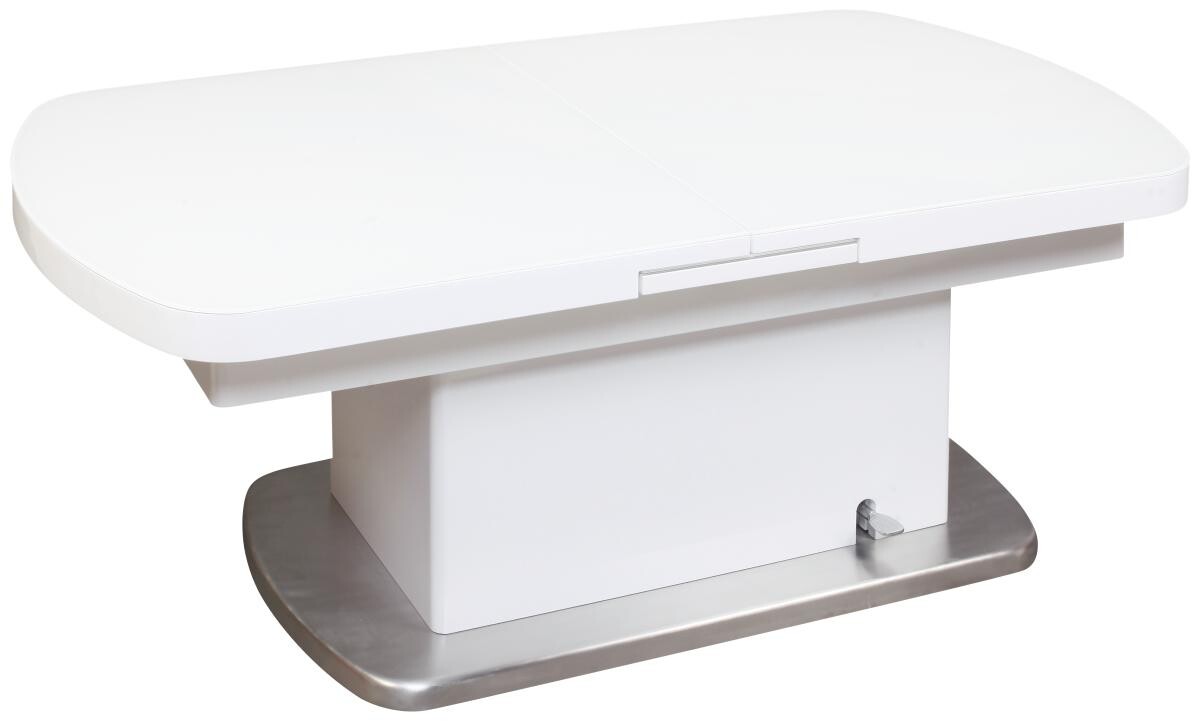 Couchtisch Levi weiß MDF B/H/T: ca. 135x50x75 cm