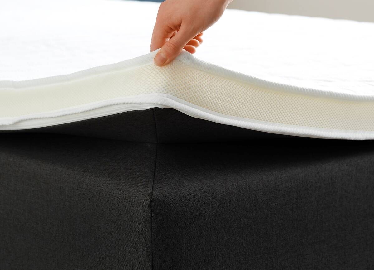 Boxspringbett Kokomo anthrazit Liegefläche B/L: ca. 140x200 cm