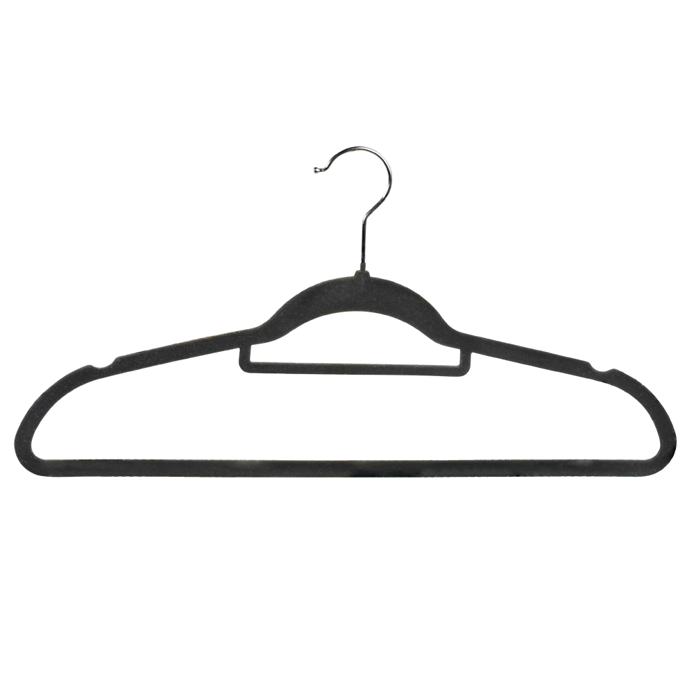 Kesper Kleiderbügel 25tlg. grau Kunststoff