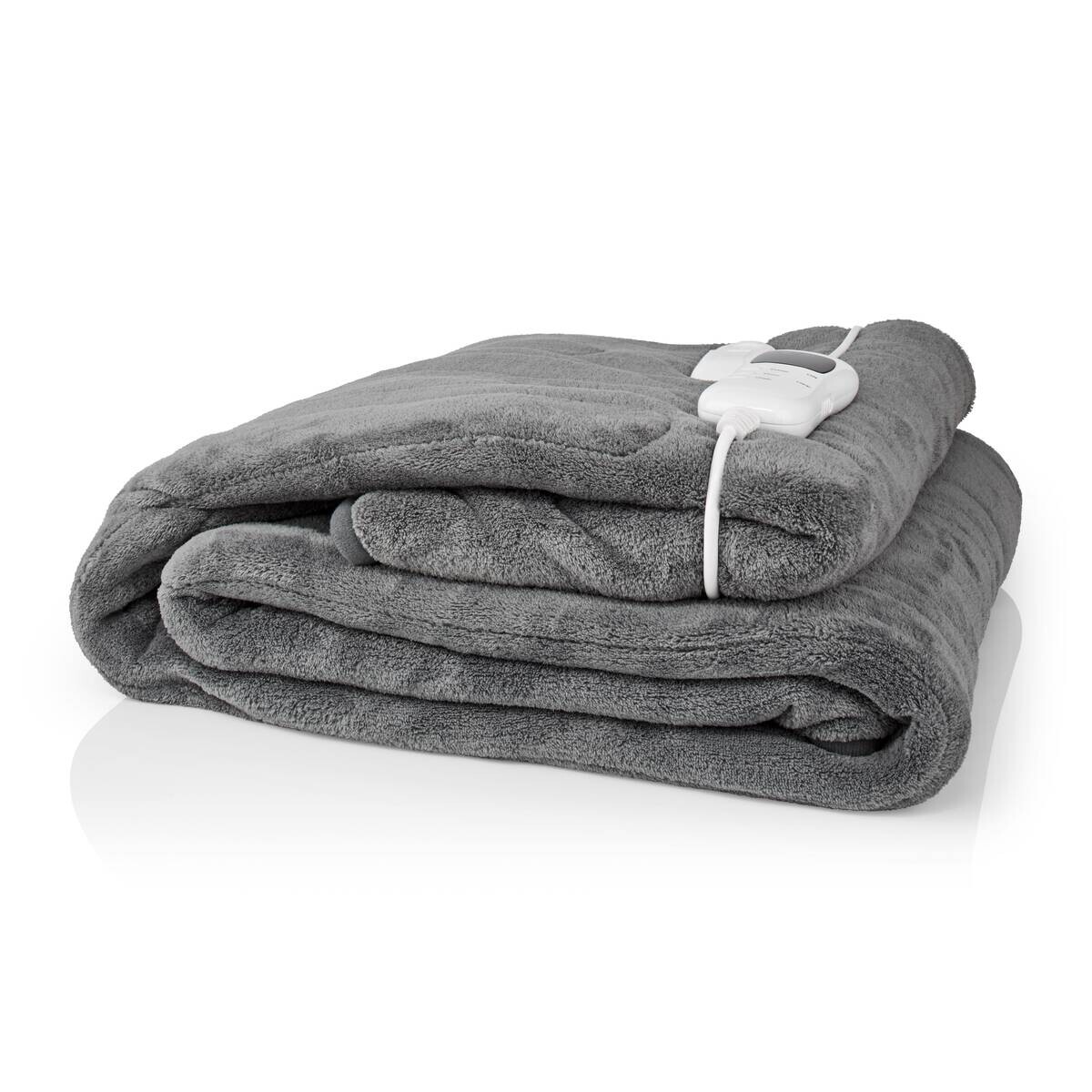 Nedis Elektrische Bettdecke grau B/H/L: ca. 201x2x180,5 cm ca. 120 W