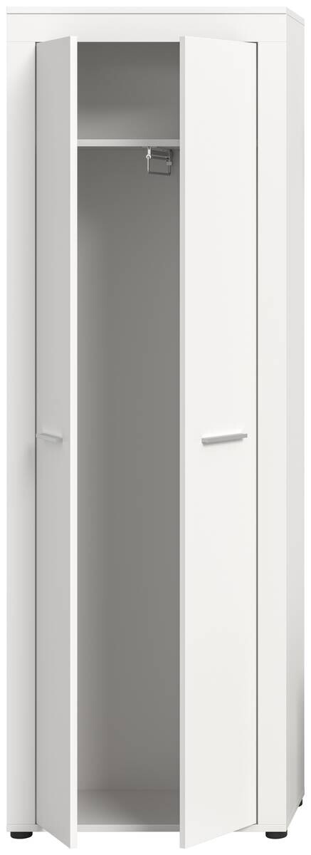 Garderobenschrank JAM weiß B/H/T: ca. 64x191x35 cm