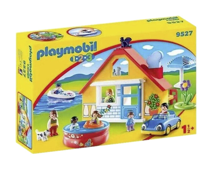 Playmobil Ferienhaus mit Pool 9527
