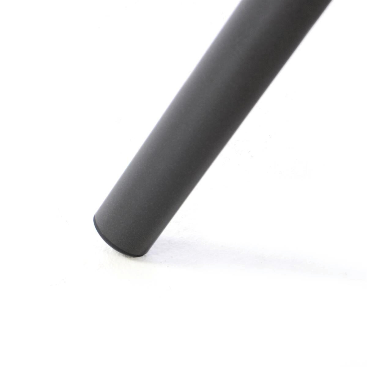 VCM Gartenstuhl schwarz Kunststoff B/H/L: ca. 60x155x55 cm