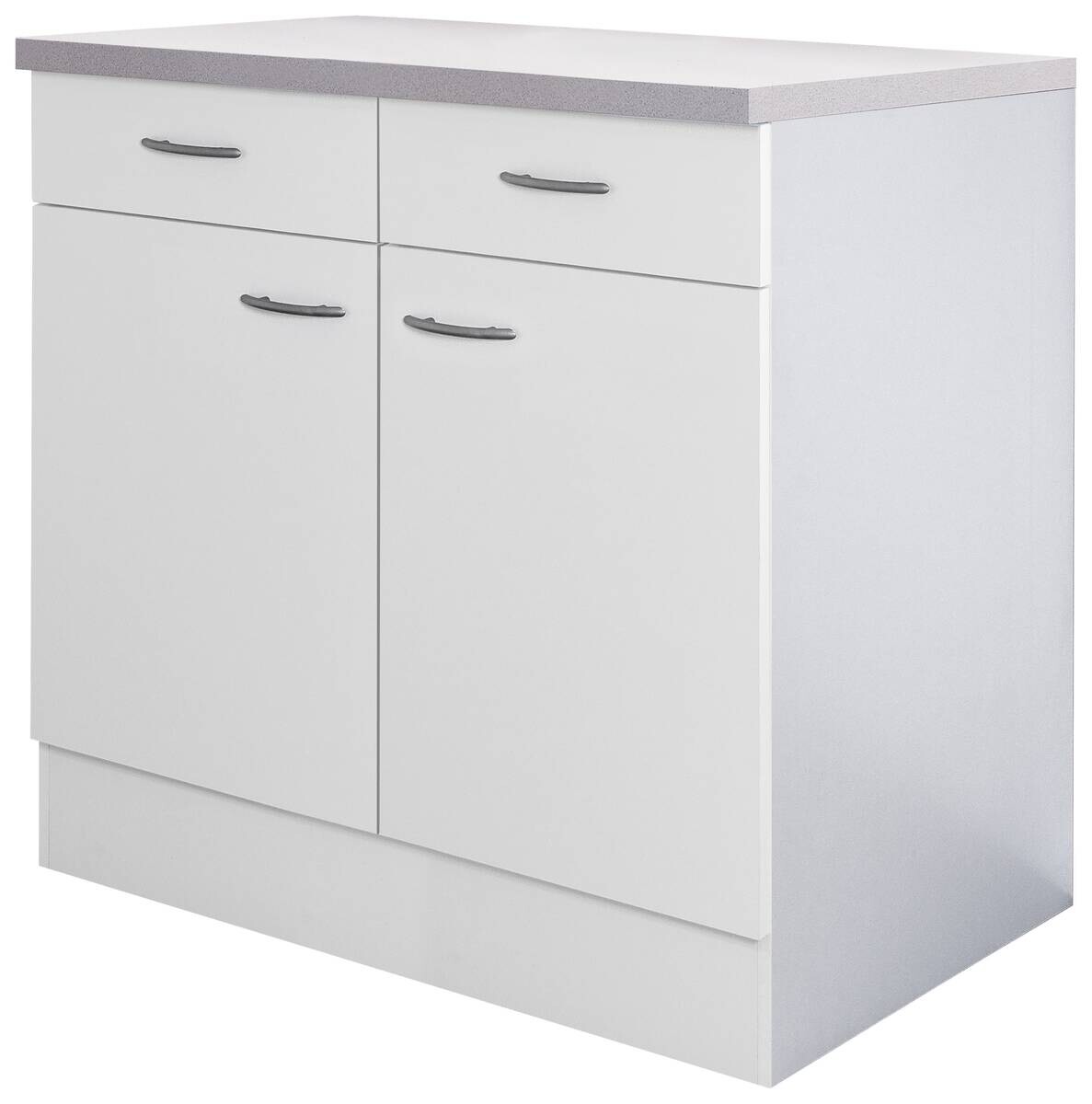 Unterschrank Wito weiß B/H/T: ca. 80x85x60 cm