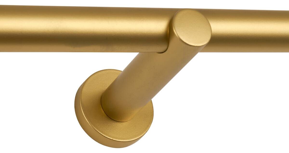 ondeco Stilgarnituren rillcube gold Metall ausziehbar von ca. 120 bis 210 cm 1.0 Läufe