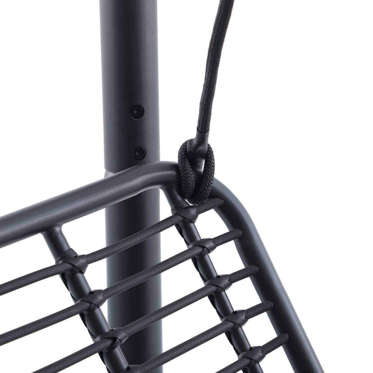 POCOline Hängesessel dunkelgrau Stahl