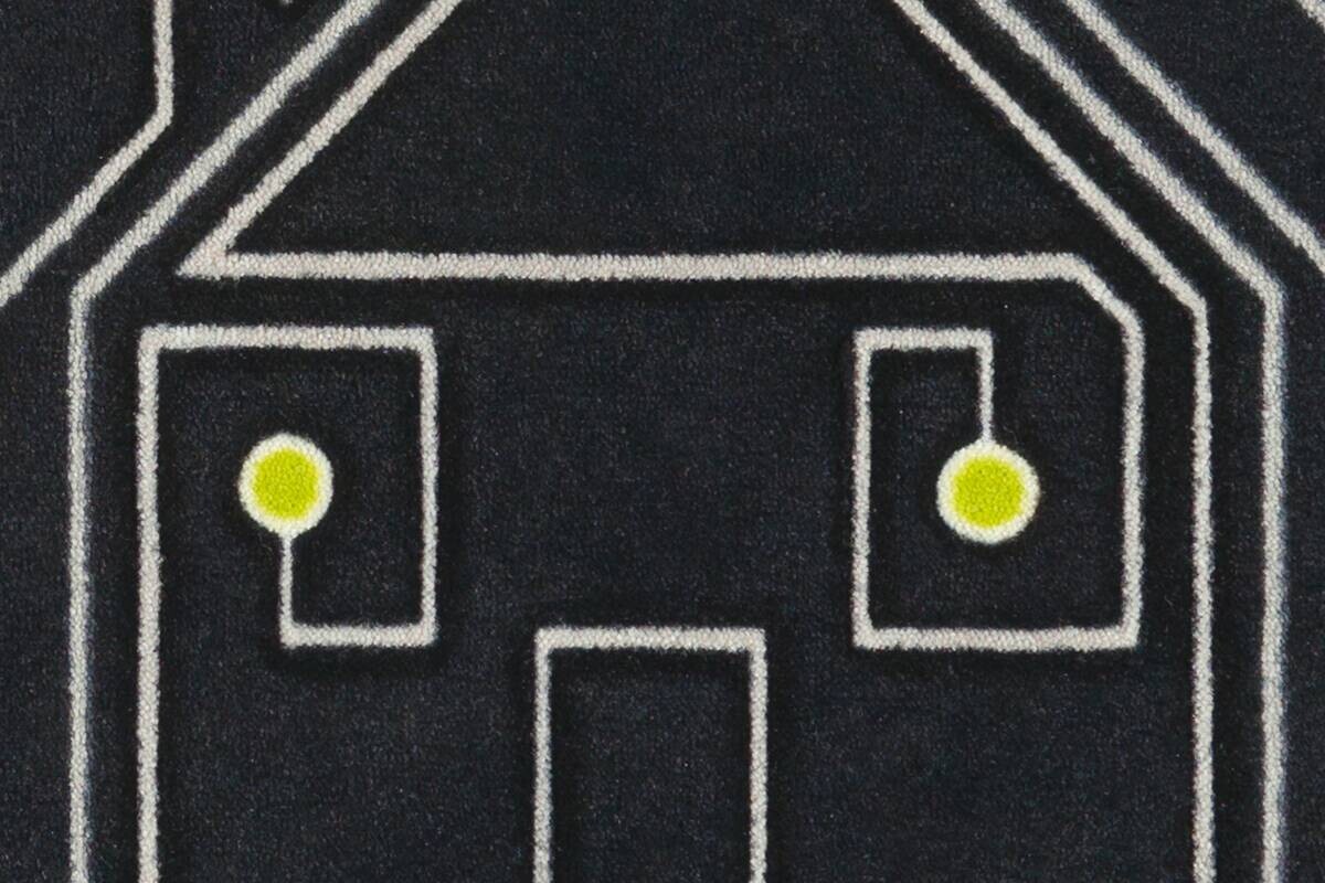 Arte Espina Kurzflorteppich Living Mat 60 anthrazit B/L: ca. 64x168 cm