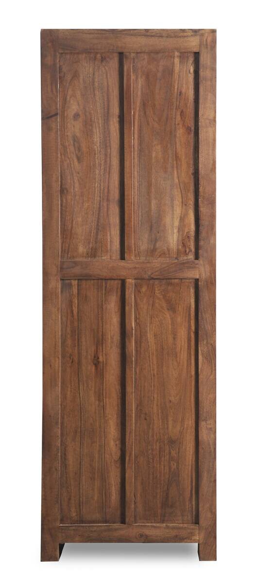 Vitrine Genua Akazie dunkel B/H/T: ca. 50x175x40 cm