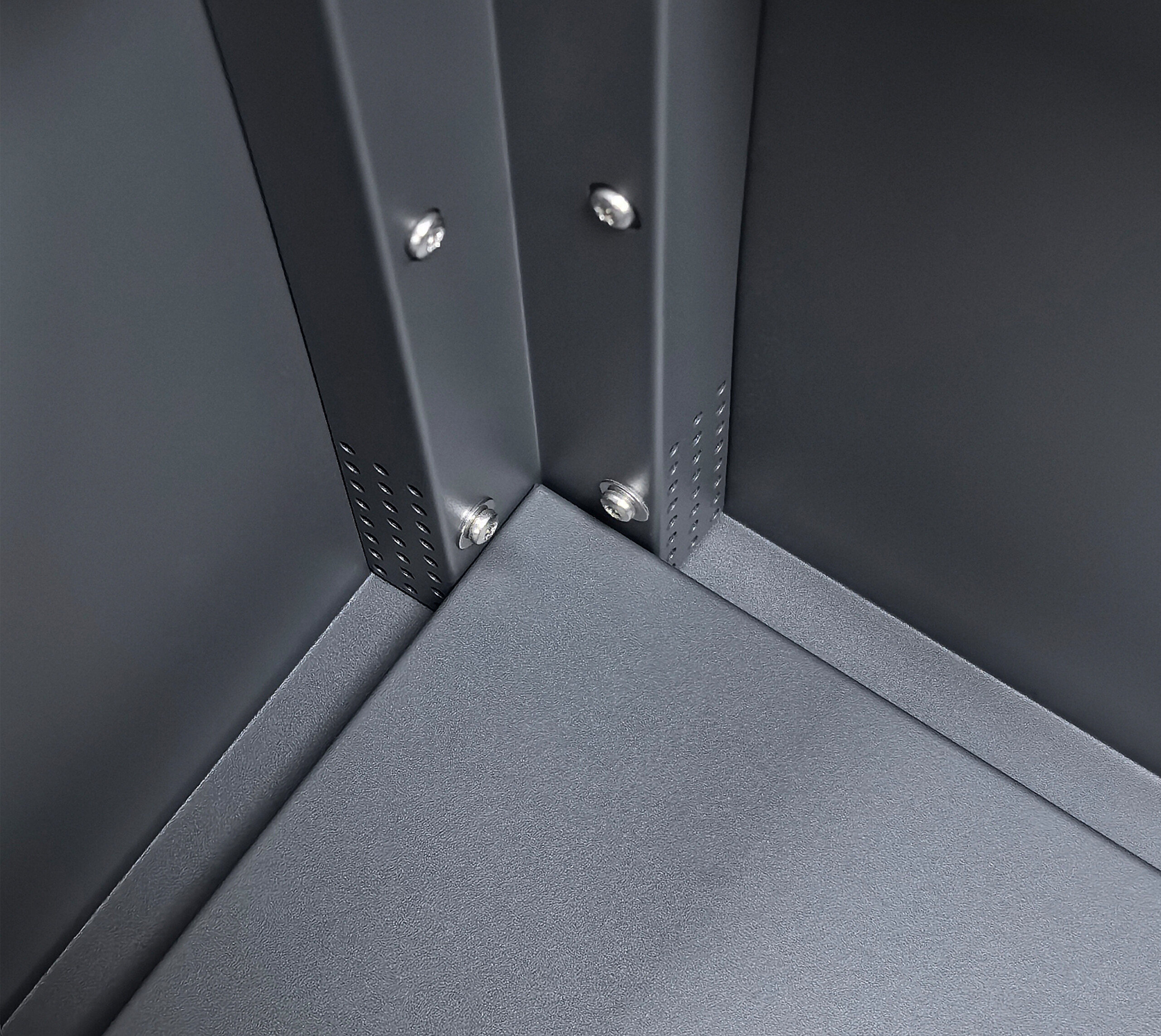 Westmann Hochbeet Plexa anthrazit Metall B/H/L: ca. 100x85x50 cm