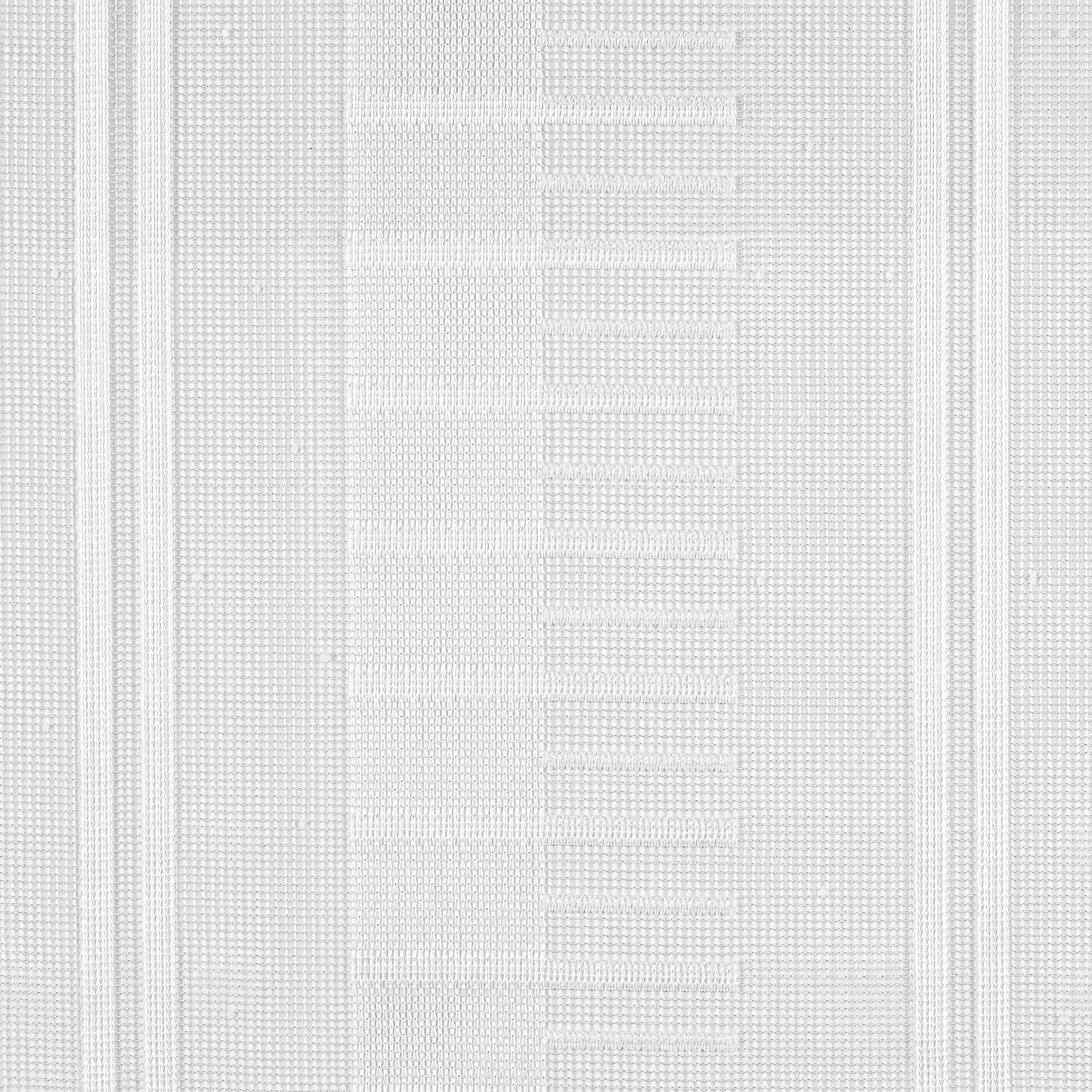 Scheibengardinen-Meterware weiß H: ca. 60 cm