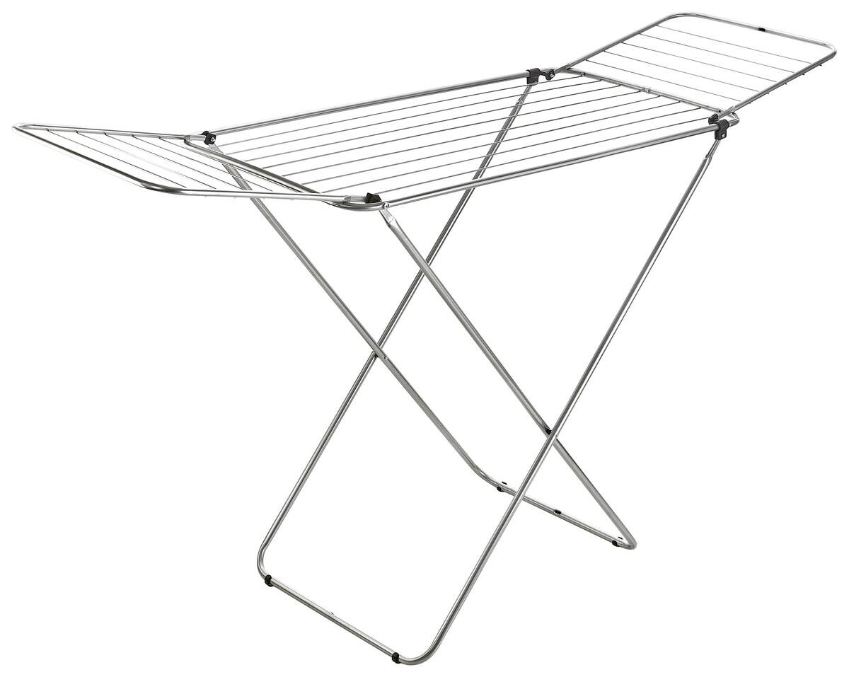 MICHELINO Flügelwäschetrockner silber