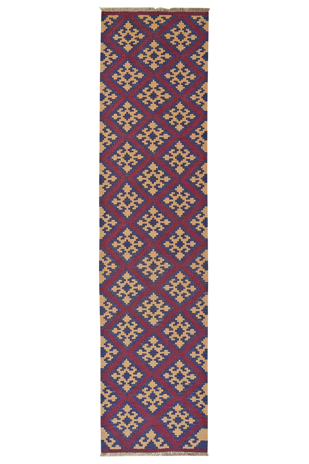 PersaTepp Teppich Kelim Gashgai bunt B/H/L: ca. 75x1x302 cm