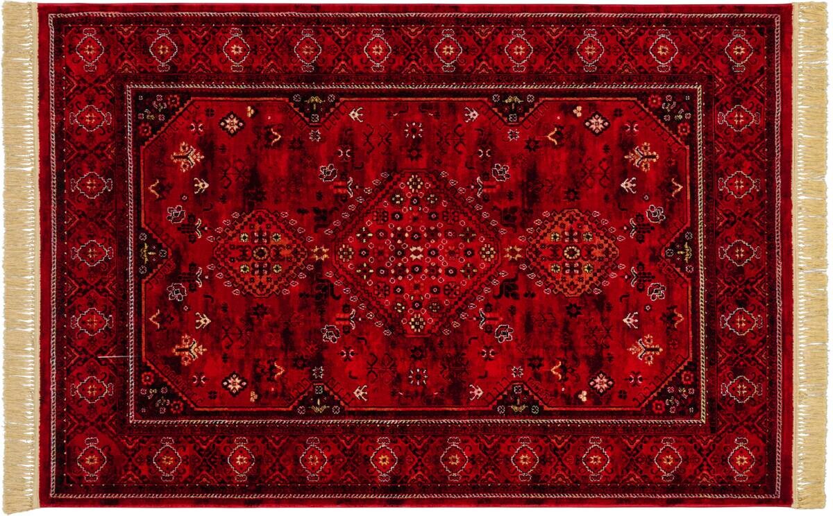 Webteppich Royal rot B/L: ca. 80x300 cm