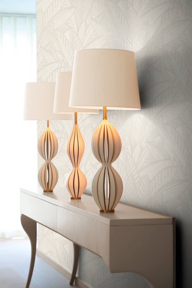 A.S.Creation Vliestapete grau weiß B/H/D: ca. 53x1005x9,7 cm