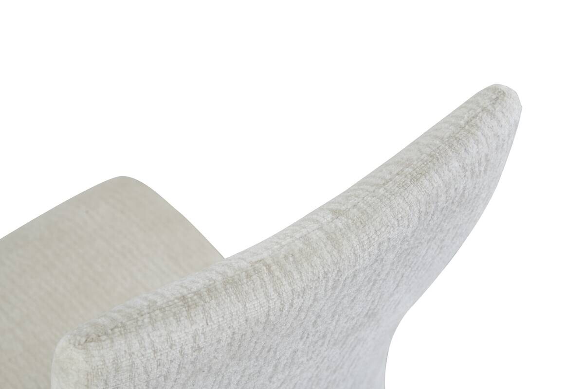 Schwingstuhl LENI, 2er Set creme schwarz Webstoff B/H/T: ca. 43x98x59 cm