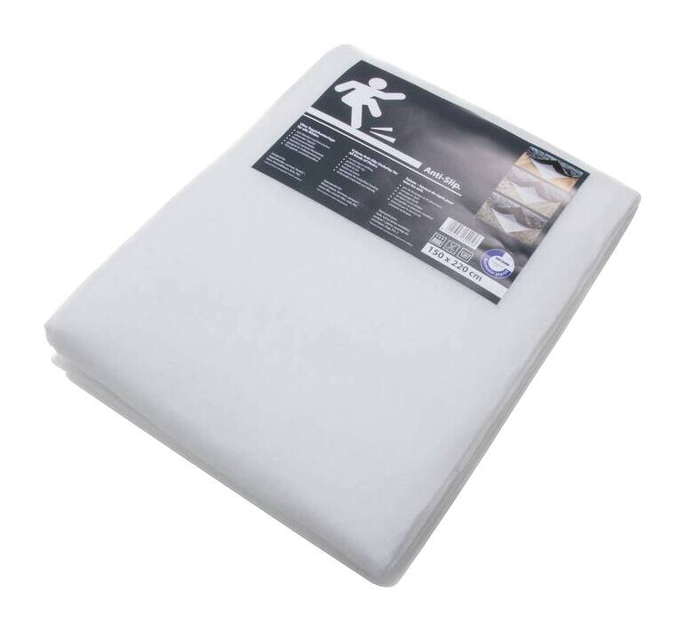 Kayoom Flachgewebeteppich Anti-Slip - 125 weiß B/L: ca. 110x160 cm